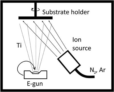 Ion Beam Assisted E-Beam Deposited TiN Microelectrodes—Applied to Neuronal Cell Culture Medium Evaluation